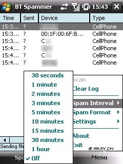 BT Spammer