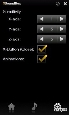 gsoundbox-option